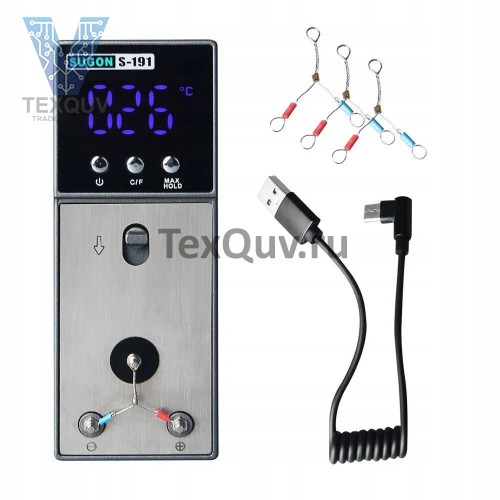SUGON S-191 калибратор температуры в жале паяльника, термометр-тестер