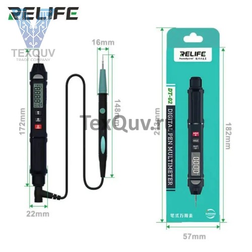 Цифровой мини-мультиметр RELIFE DT-02