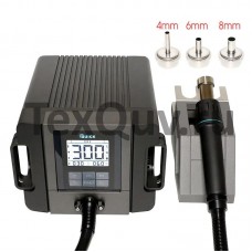 Термовоздушная паяльная станция Quick TR1300A, 1300Вт, с насадками 4/6/8 мм