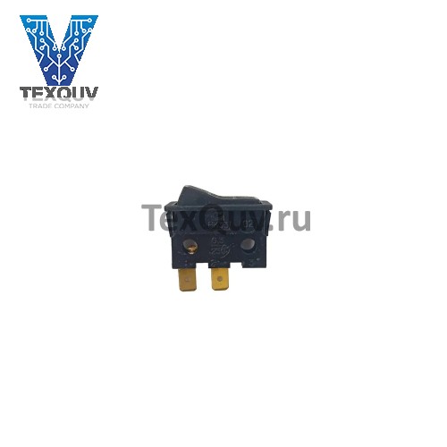 Выключатель клавишный (ON-OFF) ВК-33 6.3А-250В, 2PIN