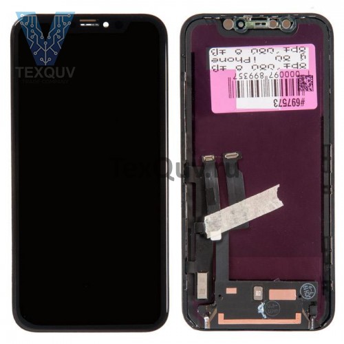 Дисплей с тачскрином для Apple iPhone XR Черный 100% оригинал