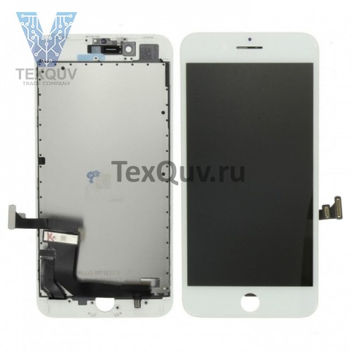 Дисплей с тачскрином для Apple iPhone 8 Plus Белый Переклейка 100% оригинал (C11)