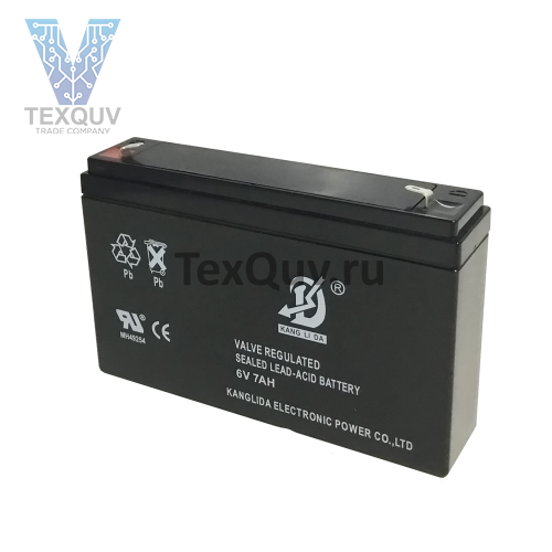 Аккумуляторная батарея KANGLIDA 6В 7 Ач