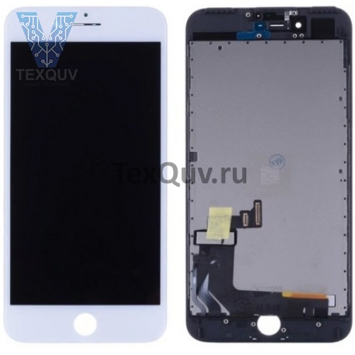 Дисплей с тачскрином для Apple iPhone 7 Plus Белый Переклейка 100% оригинал (DTP)