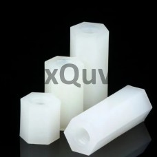 Стойка нейлоновая шестигранная мама-мама HTP-305 М3х5 (резьба М3, высота 5мм)