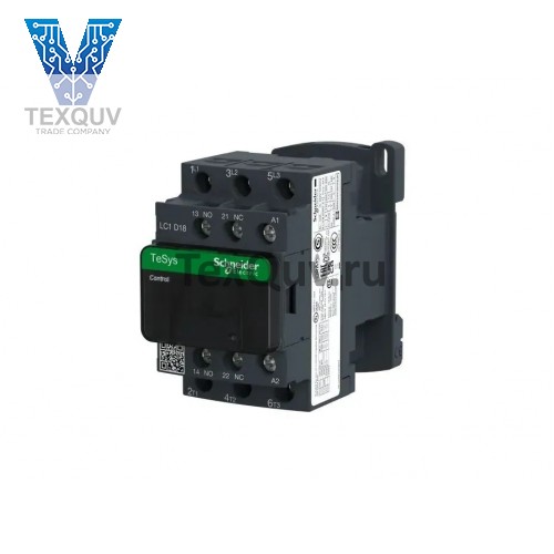 Контактор Schneider Electric TeSys LC1D18M7, 3P, 18A, НЗ+НО, 220VAC, 50-60Гц