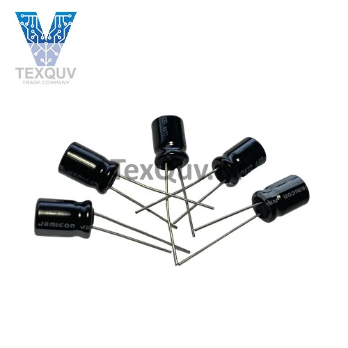 Конденсатор электролитический 220мкФ-25В/220uF-25V, 8/12мм