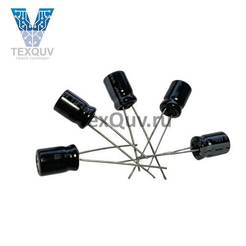 Конденсатор электролитический 1мкФ-450В/1uF-450V, 8/11мм