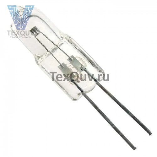 Лампа КГМН12-50-1, цоколь G6.35, 12В-50Вт