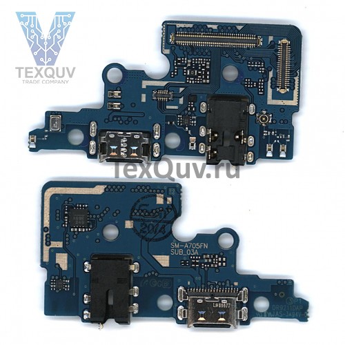 Шлейф с разъемом зарядки для Samsung A70 (A705)