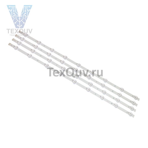 Подсветка 32" 3V / 9 led (комплект 4 шт) 6916L-1030A 650mm (2A+2B)