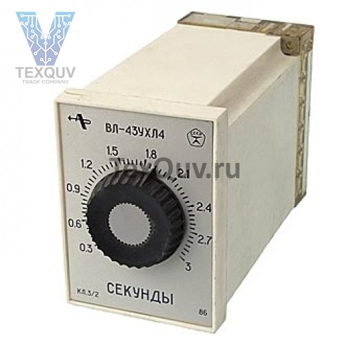 ВЛ-43 0.3-3сек. 220В реле времени 