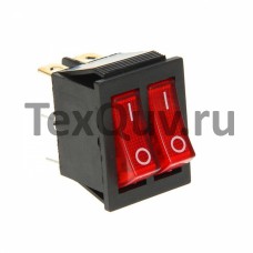 Переключатель KCD4-2101N-C3-R/6P on-off