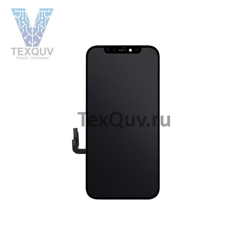 Дисплей с тачскрином для Apple iPhone 12 / 12 Pro Черный Переклейка 100% оригинал