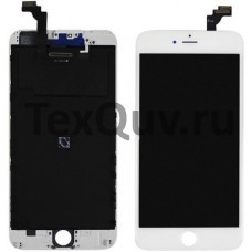 Дисплей с тачскрином для Apple iPhone 6G Белый Переклейка 100% оригинал