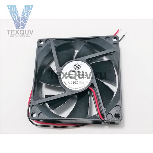 Вентилятор 80x80-25 24VDC 0,23А втулка (CLD8025SM DC24V SLEEVE)
