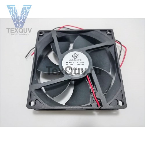 Вентилятор 92x92-25 12VDC 0,17А втулка (CLD9225SM DC12V SLEEVE)