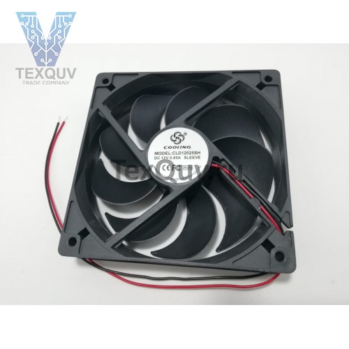 Вентилятор 120x120-25 12VDC 0,17А втулка (CLD12025SH DC12V SLEEVE)