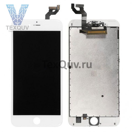Дисплей с тачскрином для Apple iPhone 6S Белый Переклейка 100% оригинал