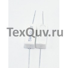 Резистор керамический SQP-5W6K2J (5Вт, 6.2 Ком, 5%)