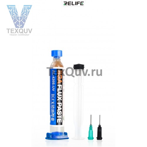 Флюс паста Relife RL-420S-UV 10гр