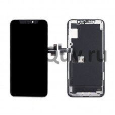 Дисплей с тачскрином для Apple iPhone 11 Черный Переклейка 100% оригинал