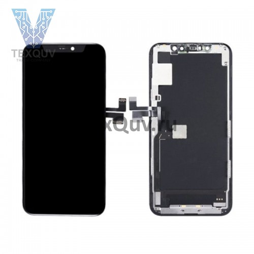 Дисплей с тачскрином для Apple iPhone 11 Черный Переклейка 100% оригинал
