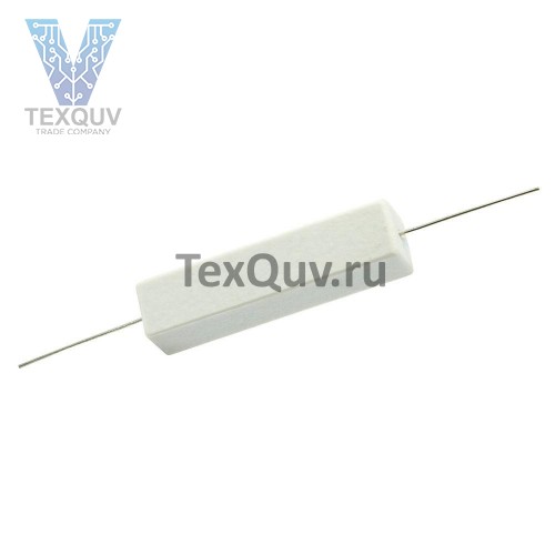 SQP-7W10RJ (7Вт, 10 Ом, 5%) резистор керамический