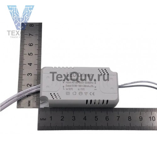 Драйвер для светодиодной ленты, Блок питания для светодиодной ленты, 165В, 50Вт, IP20 