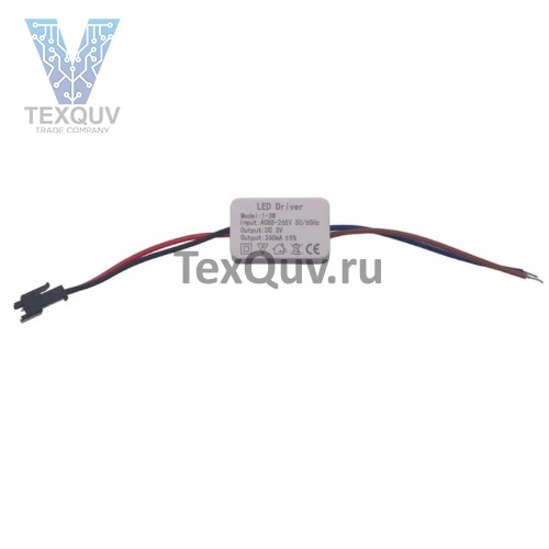 Блок питания для светодиодной ленты, 3В, 3 Вт, IP20