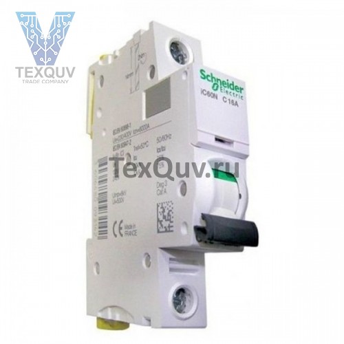 Автоматические выключатели Schneider Electric  1-полюсной  C16А iC60N   6кА