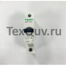 Автоматические выключатели Schneider Electric 1-полюсной C32А iC60N 6кА