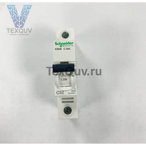 Автоматические выключатели Schneider Electric 1-полюсной C32А iC60N 6кА
