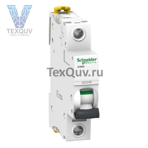 Автоматические выключатели Schneider Electric 1-полюсной C63А iC60N 6кА