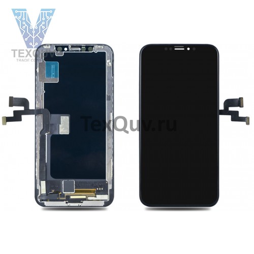 Дисплей с тачскрином для Apple iPhone 11 Pro Черный Переклейка 100% оригинал