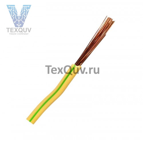 Провод НВ 0,50 1 600 желто-зеленый