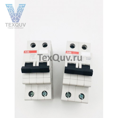 Автоматические выключатели АВВ 2-полюсной GSH201 C63