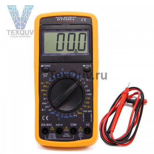 Мультиметр цифровой DT9205A