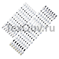 Подсветка 39" 3V / 13 led / (комплект 14 шт) 802mm D2GE-390SCA-R3 D2GE-390SCB-R3 (7A+7B)