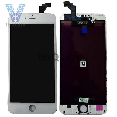 Дисплей с тачскрином для Apple iPhone 6 Plus Белый Переклейка 100% оригинал