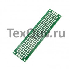 Монтажная плата двухсторонняя 2х8