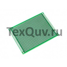 Монтажная плата двухсторонняя 6х8