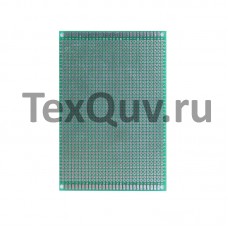 Монтажная плата двухсторонняя 12х18