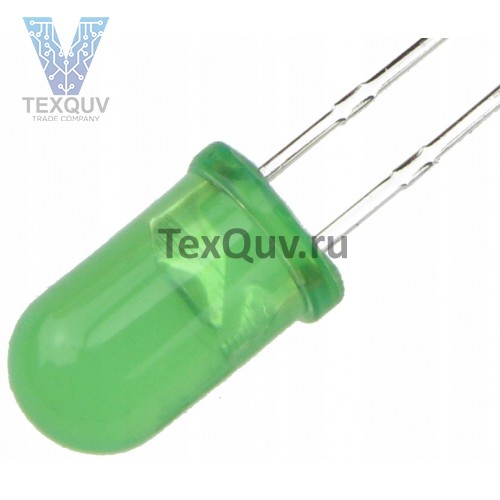 Светодиод зеленый-3мм