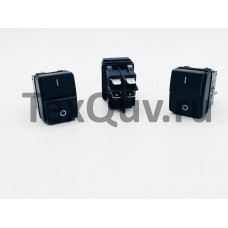 Переключатель рокерный двухпозиционный 16А-250V 4PIN 22х28мм (ON-OFF)