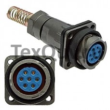 FQ18-7pin ZPK-8 (блочно-кабельная розетка)  