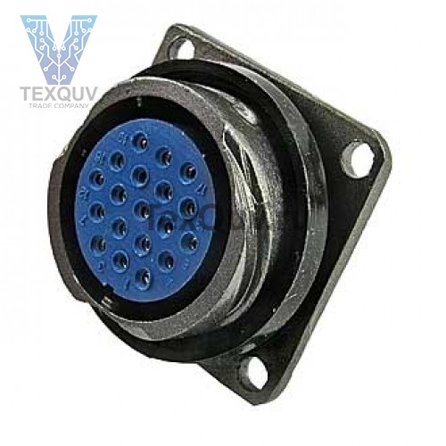 FQ24-19pin ZK (бл.роз.) 