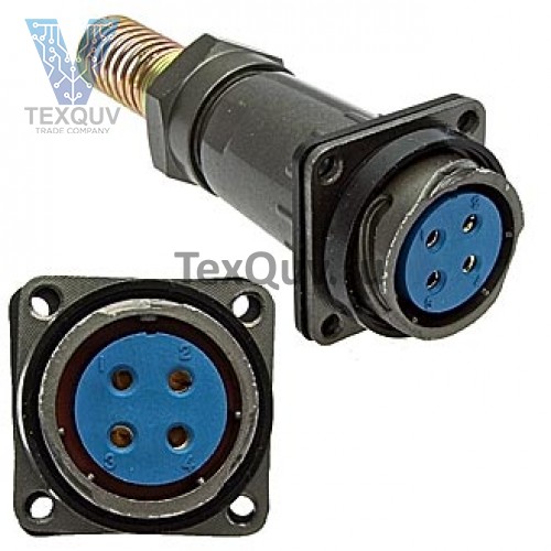 FQ24-4ZPK-12 (блочно-кабельная розетка) 