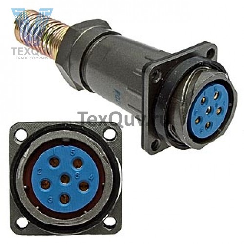 FQ24-6ZPK-12 (блочно-кабельная розетка) 