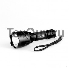 Светодиодный фонарик UltraFire, с режимом 1/5, водонепроницаемый фонарь 18650